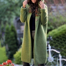 Load image into Gallery viewer, Autumn Button Women Cardigan Coat
