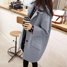 Load image into Gallery viewer, Slim Long-sleeved Casual Coat
