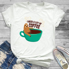Load image into Gallery viewer, Women Funny Cartoon T Shirt
