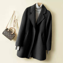 Load image into Gallery viewer, new Slim small woolen coat
