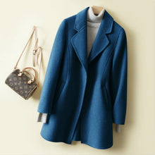 Load image into Gallery viewer, new Slim small woolen coat
