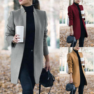 Blazer Women Winter Coat