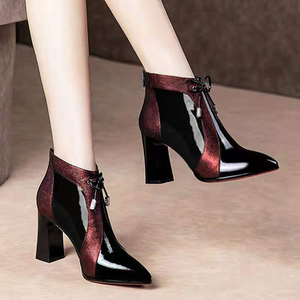 High Heeled Ankle Boots