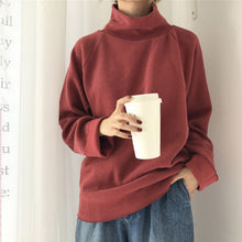 Load image into Gallery viewer, Turtleneck sweater Knitted Jumpers
