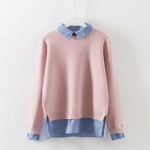 Knitting Pullover Female Knitted Sweaters