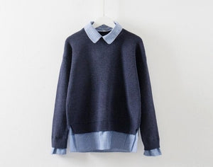Knitting Pullover Female Knitted Sweaters