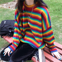 Load image into Gallery viewer, Loose Striped Sweater

